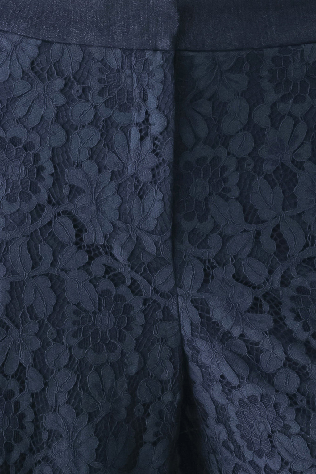 MIDNIGHT PETAL FLOW WOVEN LACE PANTS