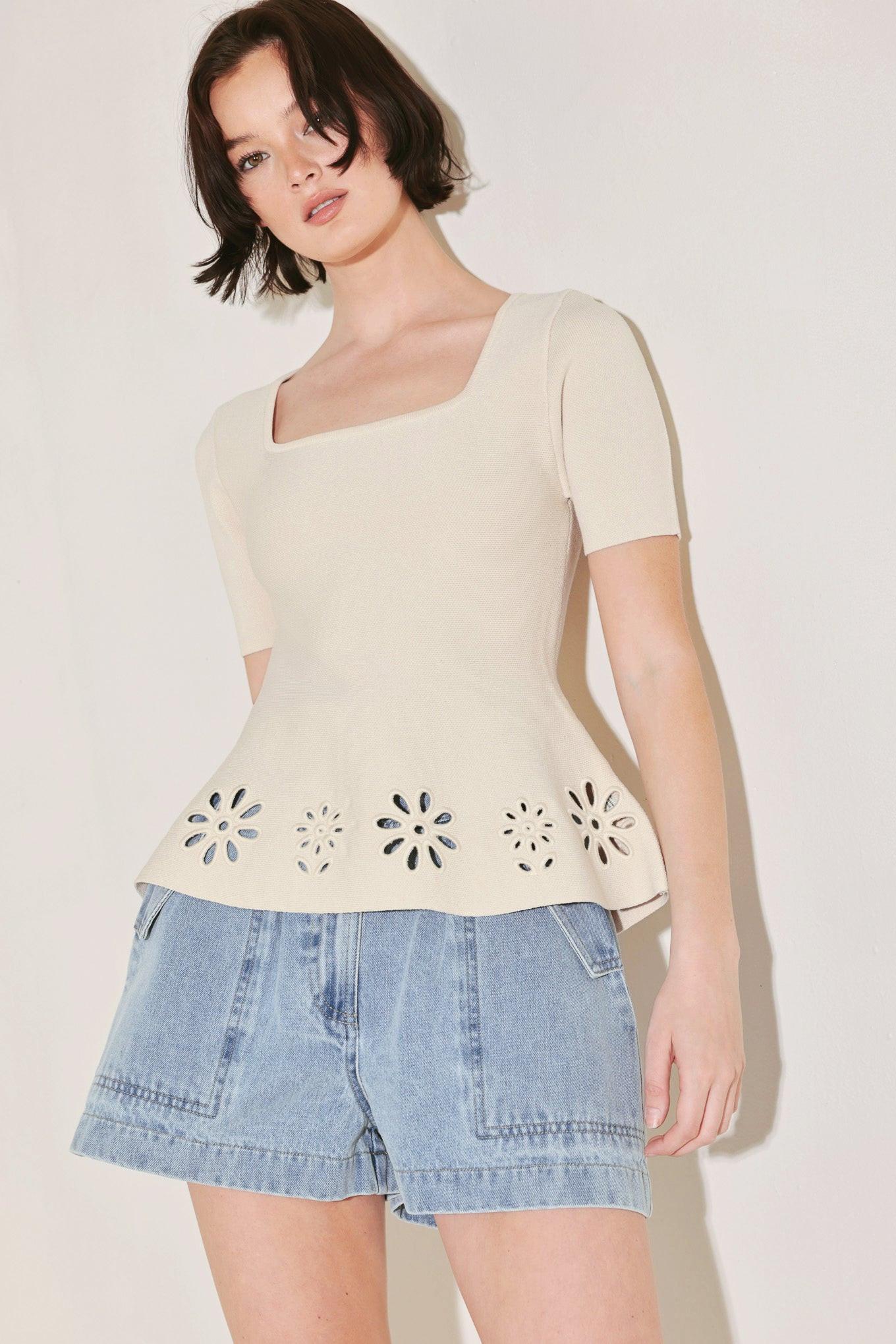 SUMMER CRUSH EDIT SWEATER KNIT TOP