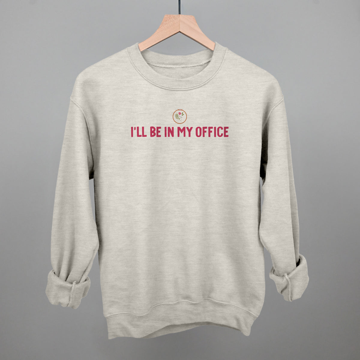 I'll Be In My Office (Needlepoint)