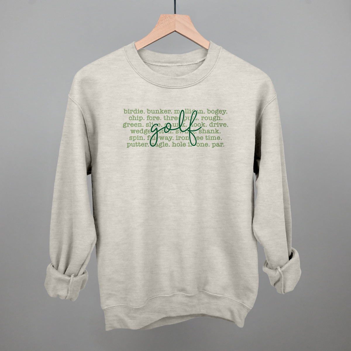 Golf Terms With Script
