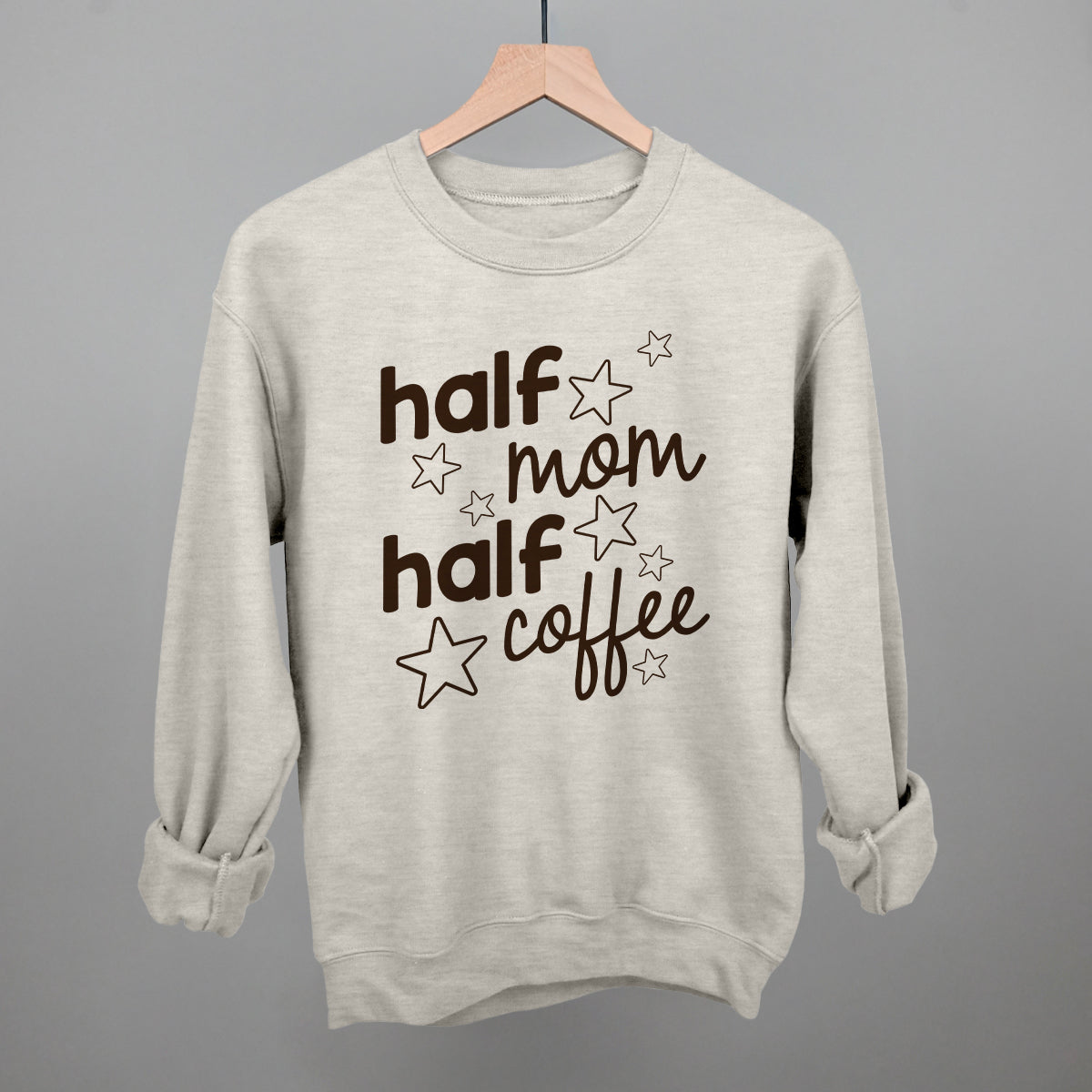 Half Mom Half Coffee Stars