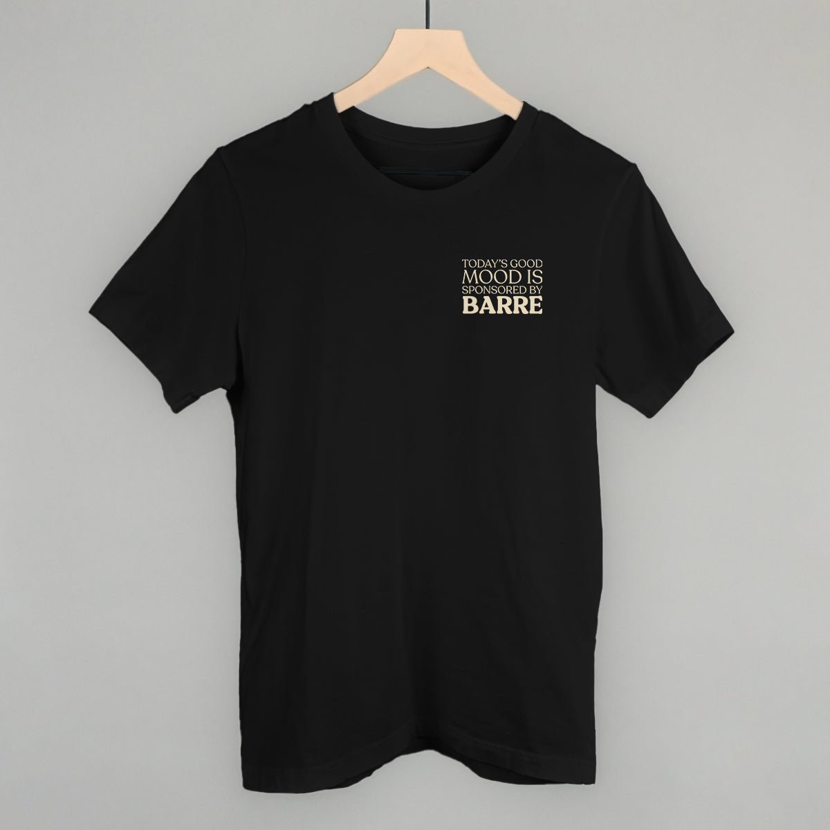 Good Mood Sponsored By Barre (Left Chest)
