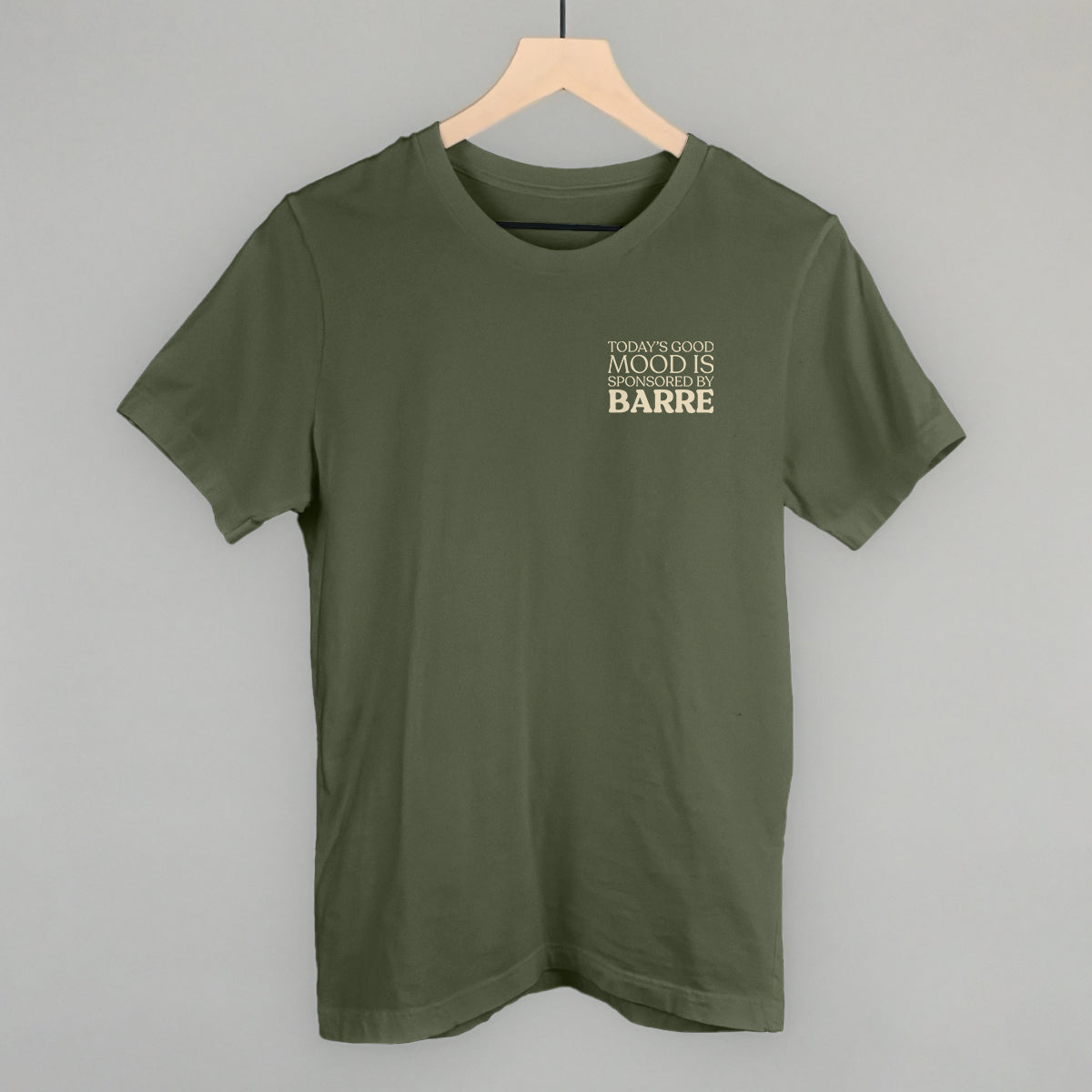 Good Mood Sponsored By Barre (Left Chest)
