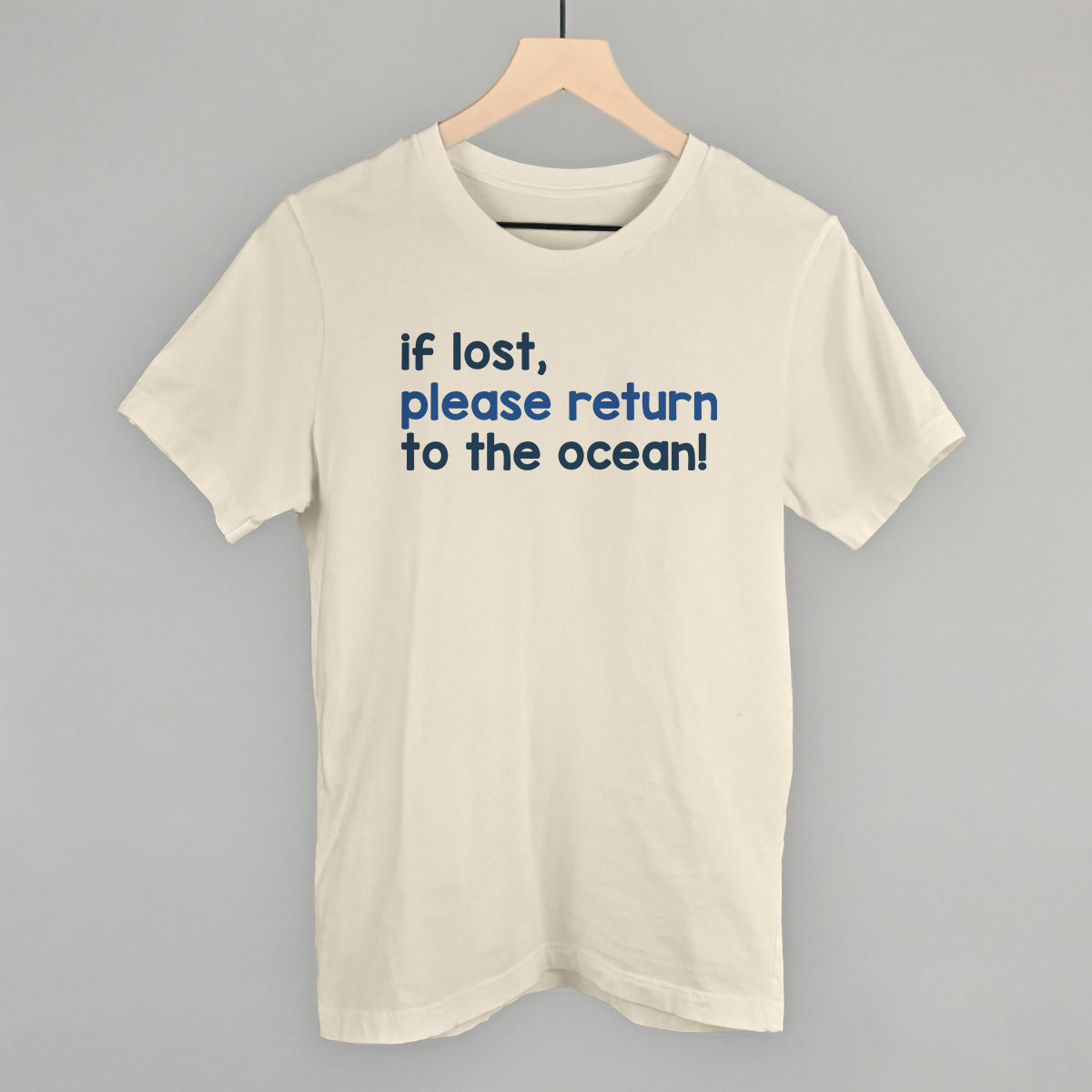 If Lost, Please Return To The Ocean (Text Only)