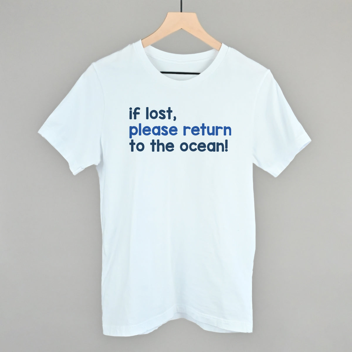 If Lost, Please Return To The Ocean (Text Only)