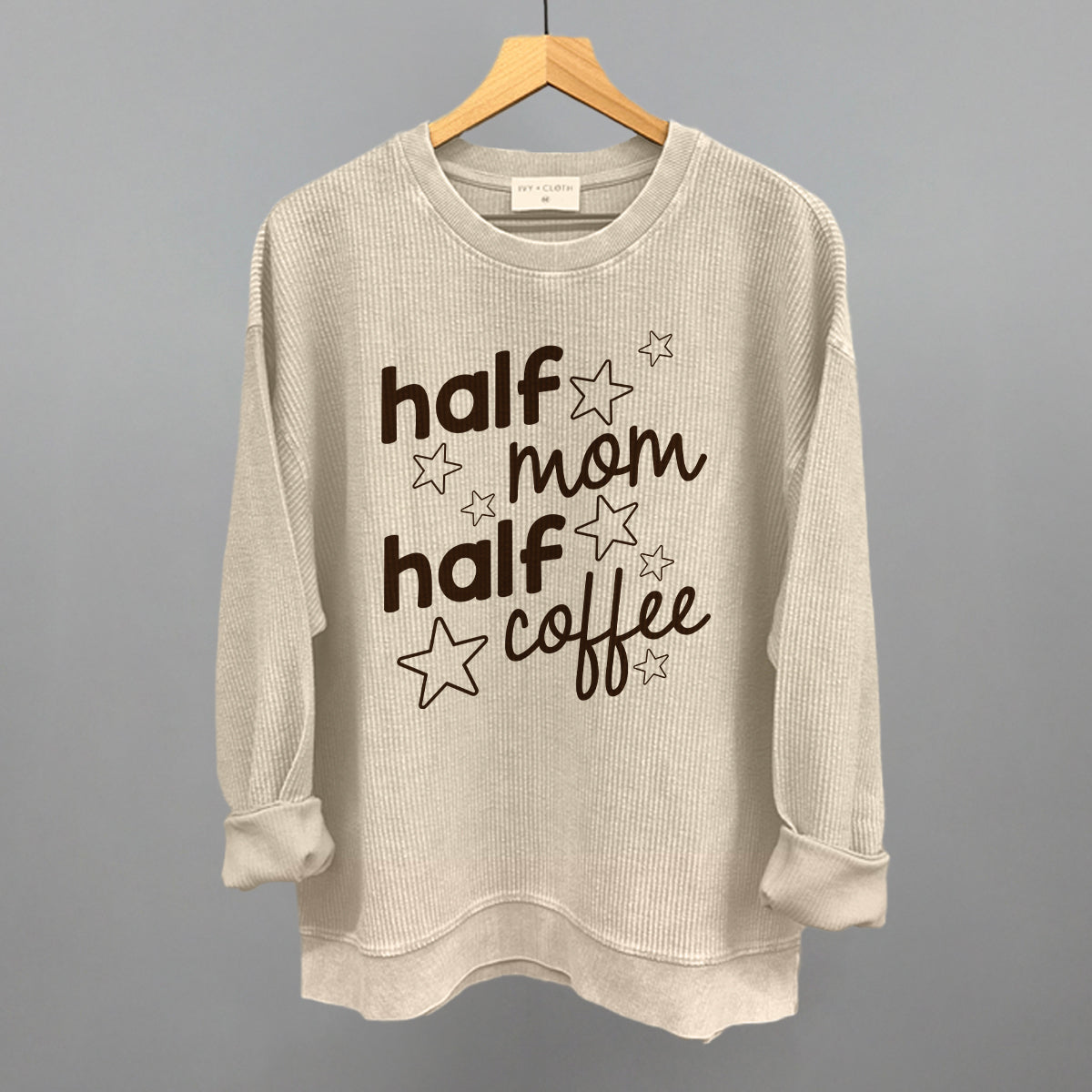 Half Mom Half Coffee Stars