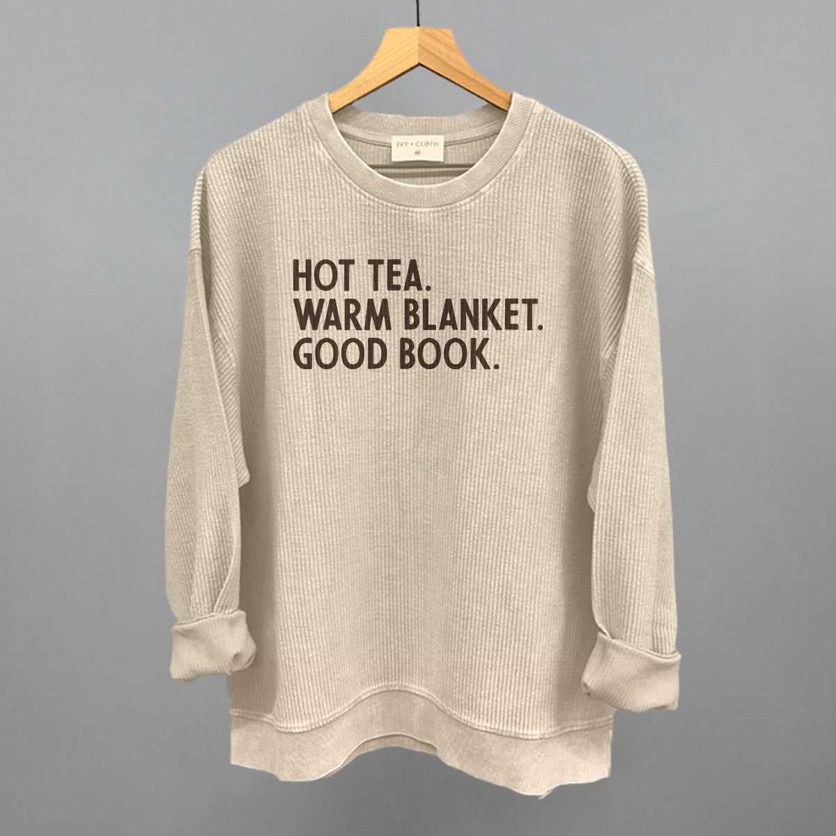 Hot Tea Warm Blanket Good Book