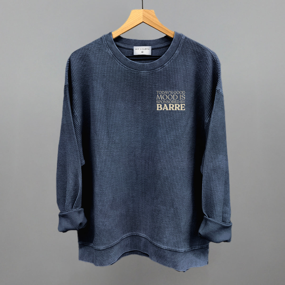 Good Mood Sponsored By Barre (Left Chest)