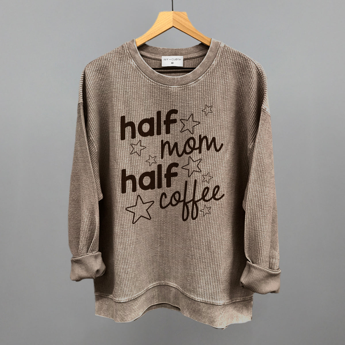 Half Mom Half Coffee Stars