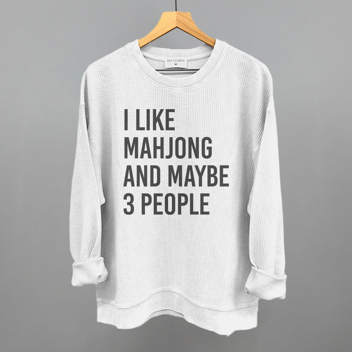 I Like Mahjong And Maybe 3 People