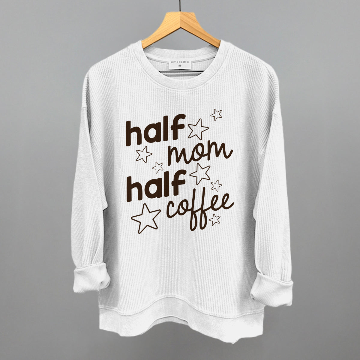 Half Mom Half Coffee Stars