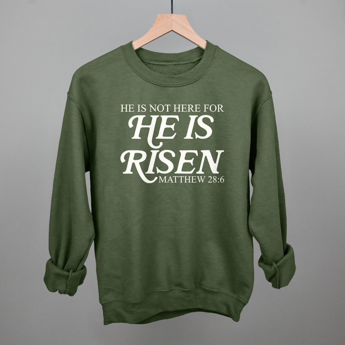 He Is Not Here For He Has Risen (Cream)