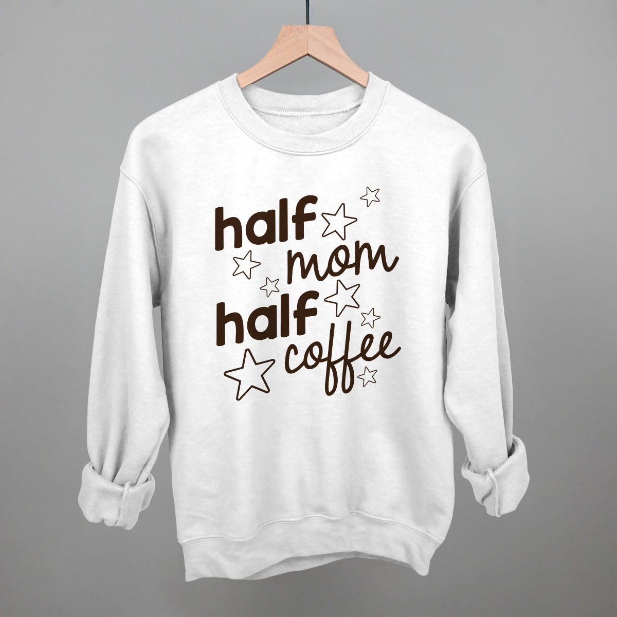Half Mom Half Coffee Stars