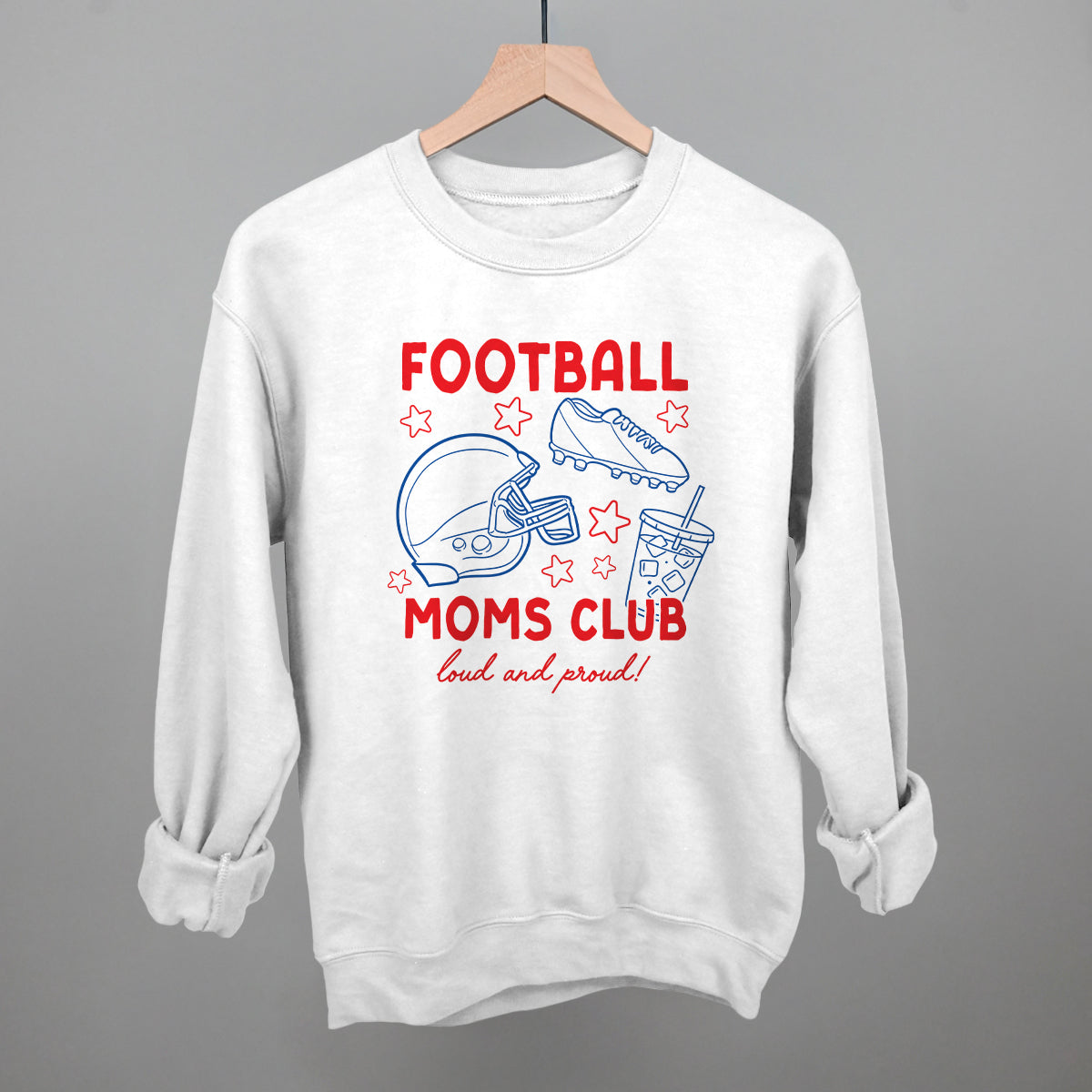 Football Moms Club Doodle