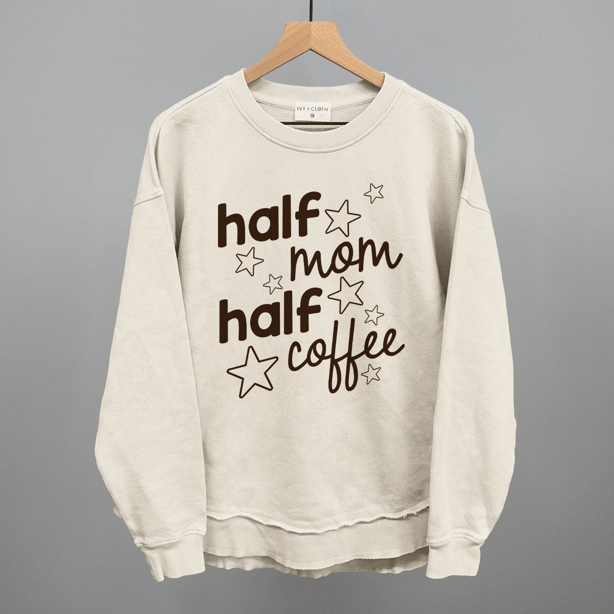 Half Mom Half Coffee Stars