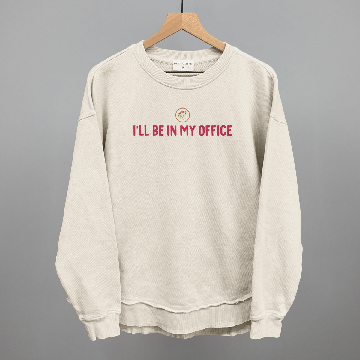 I'll Be In My Office (Needlepoint)