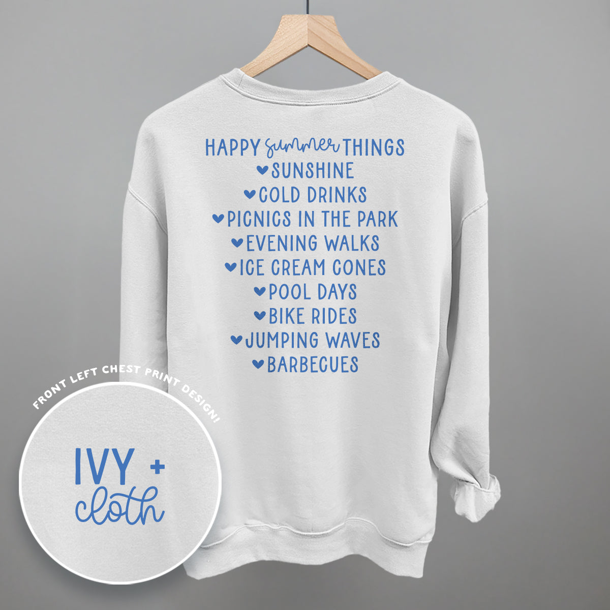 Happy Summer Things (Back Print)