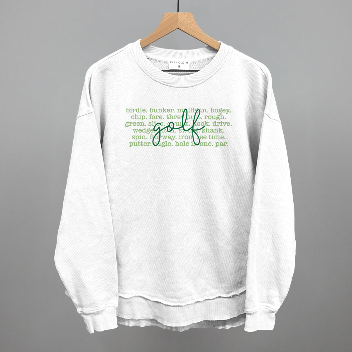 Golf Terms With Script