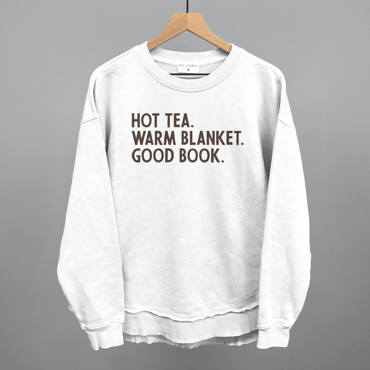 Hot Tea Warm Blanket Good Book