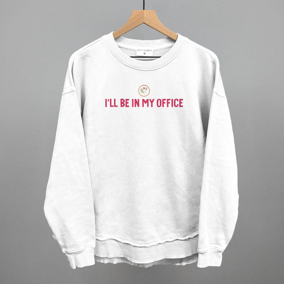 I'll Be In My Office (Needlepoint)