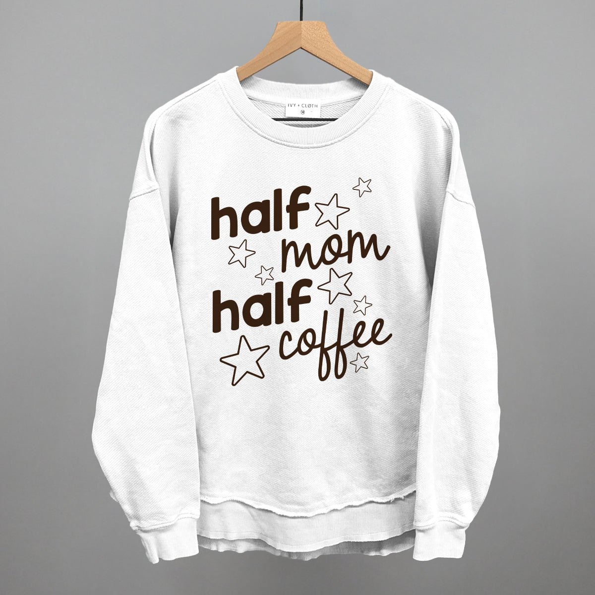 Half Mom Half Coffee Stars