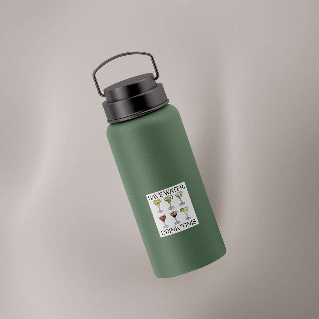 Save Water, Drink 'Tinis (Decal)