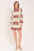 PARADISE FOUND WOVEN MINI DRESS