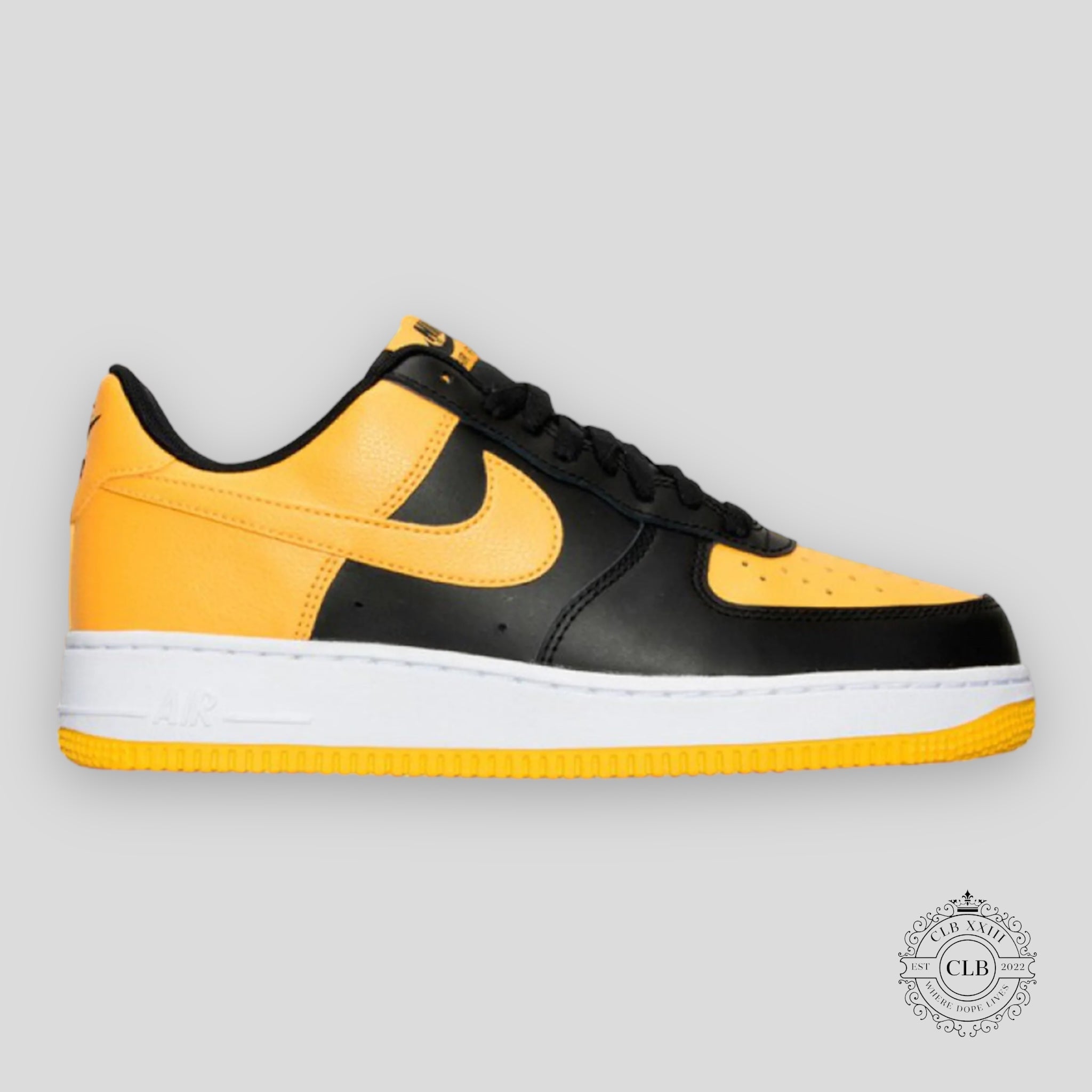Nike Air Force 1 Low Black University Gold