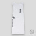 Chrome Hearts Vertical Logo Tank Top in White