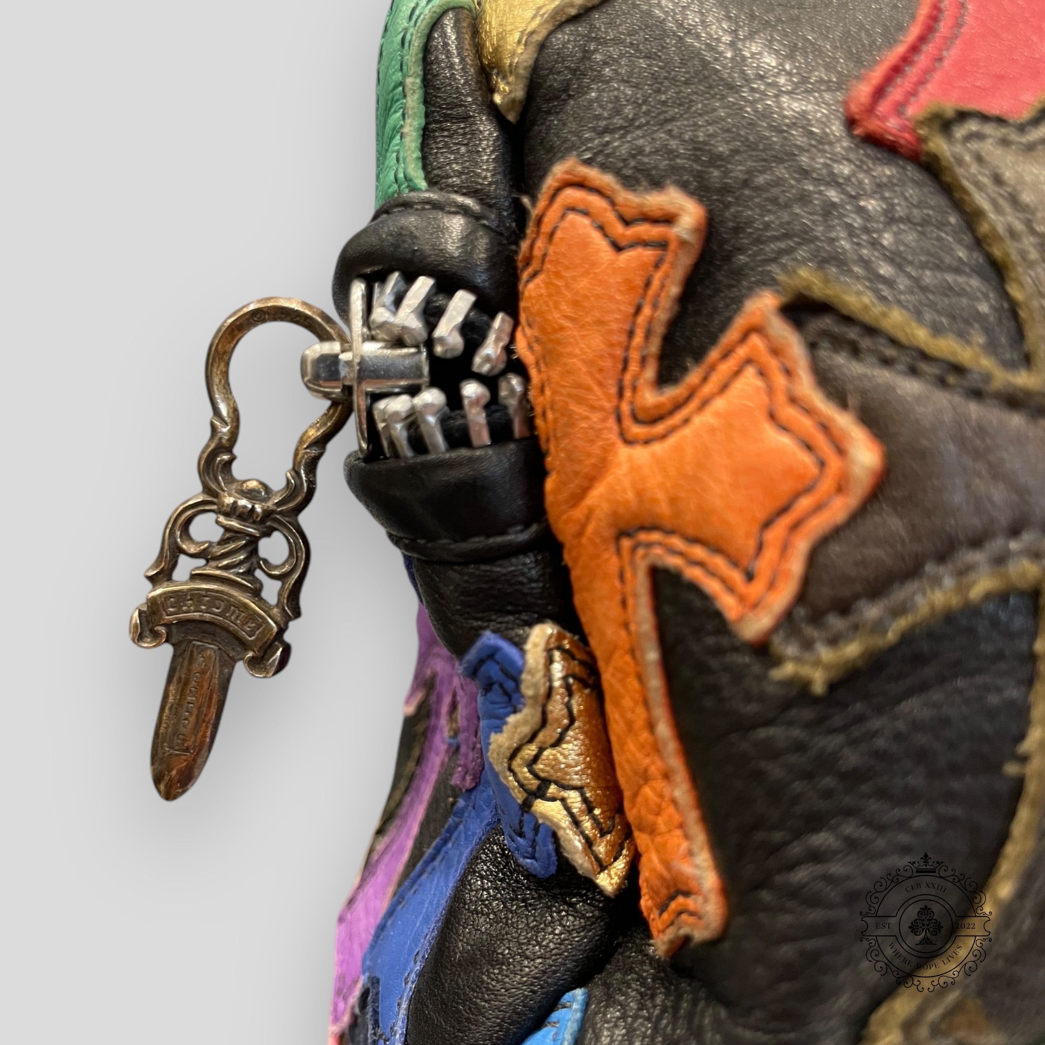 Chrome Hearts Multi Color Cross Patch Mini Duffle