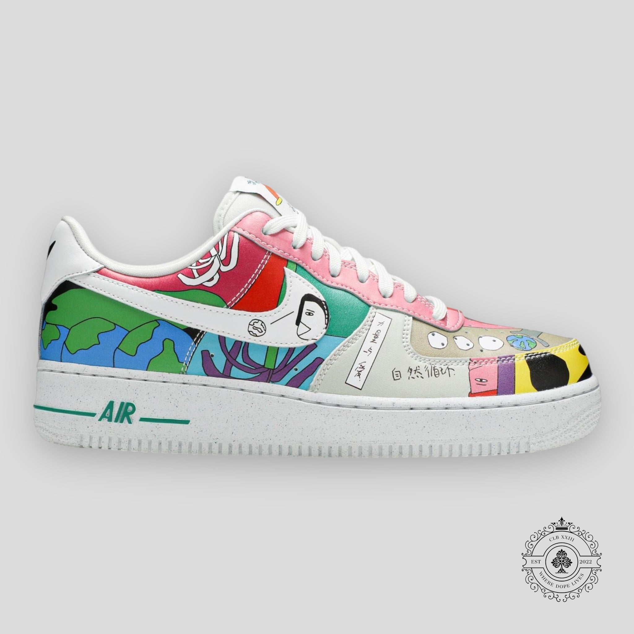 Nike Air Force 1 Flyleather Ruohan Wang