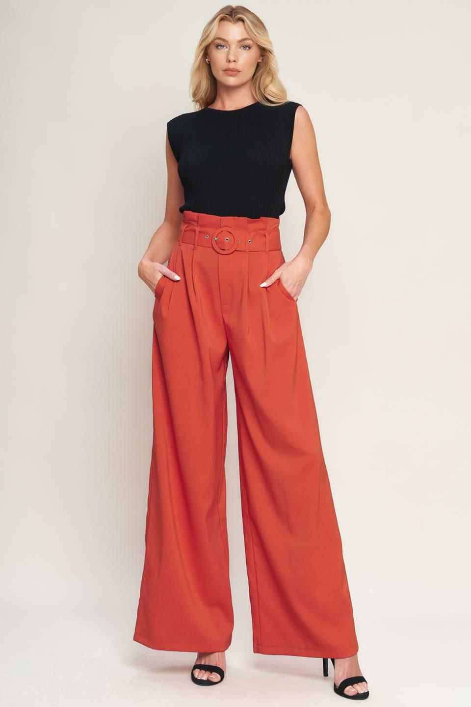 STARE DOWN THE PAST WOVEN PANTS