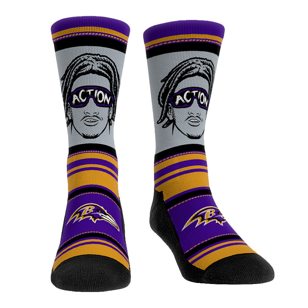 Lamar Jackson - Baltimore Ravens - Superstar Stripes