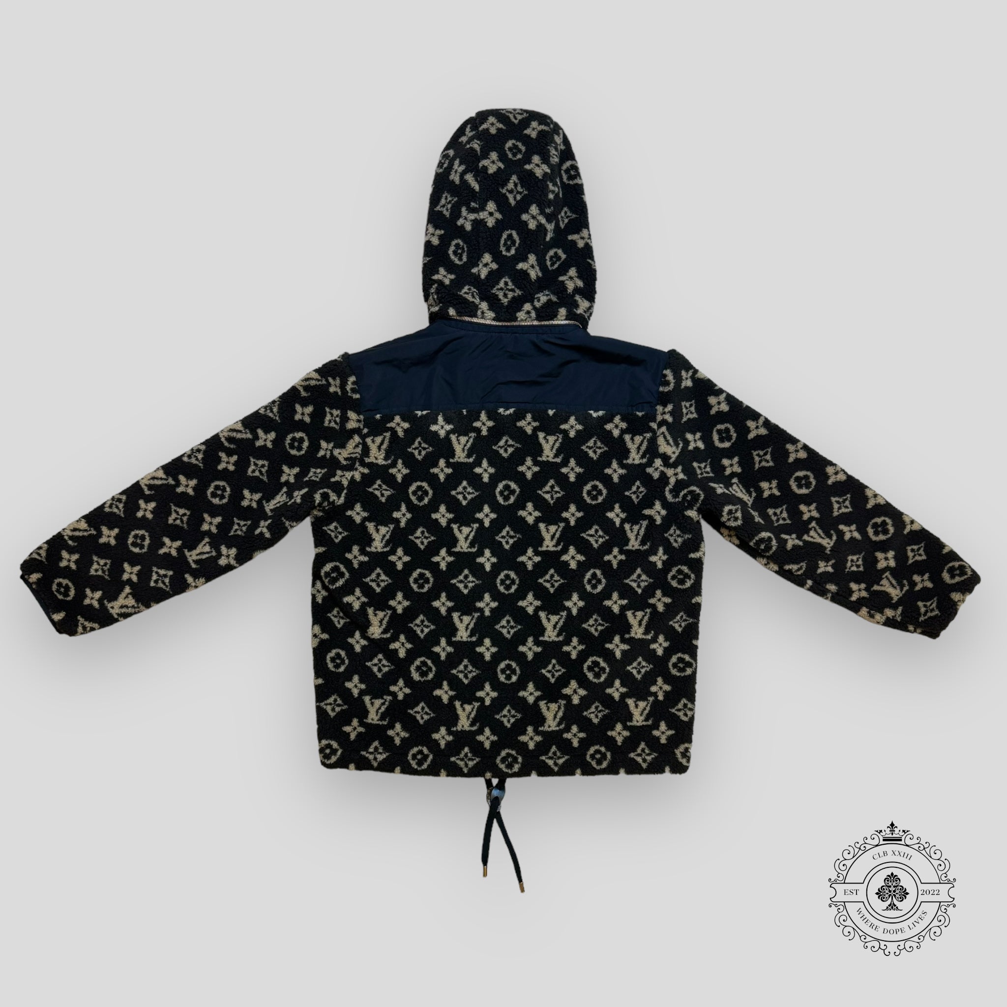Louis Vuitton Monogram Fleece Jacket in Brown