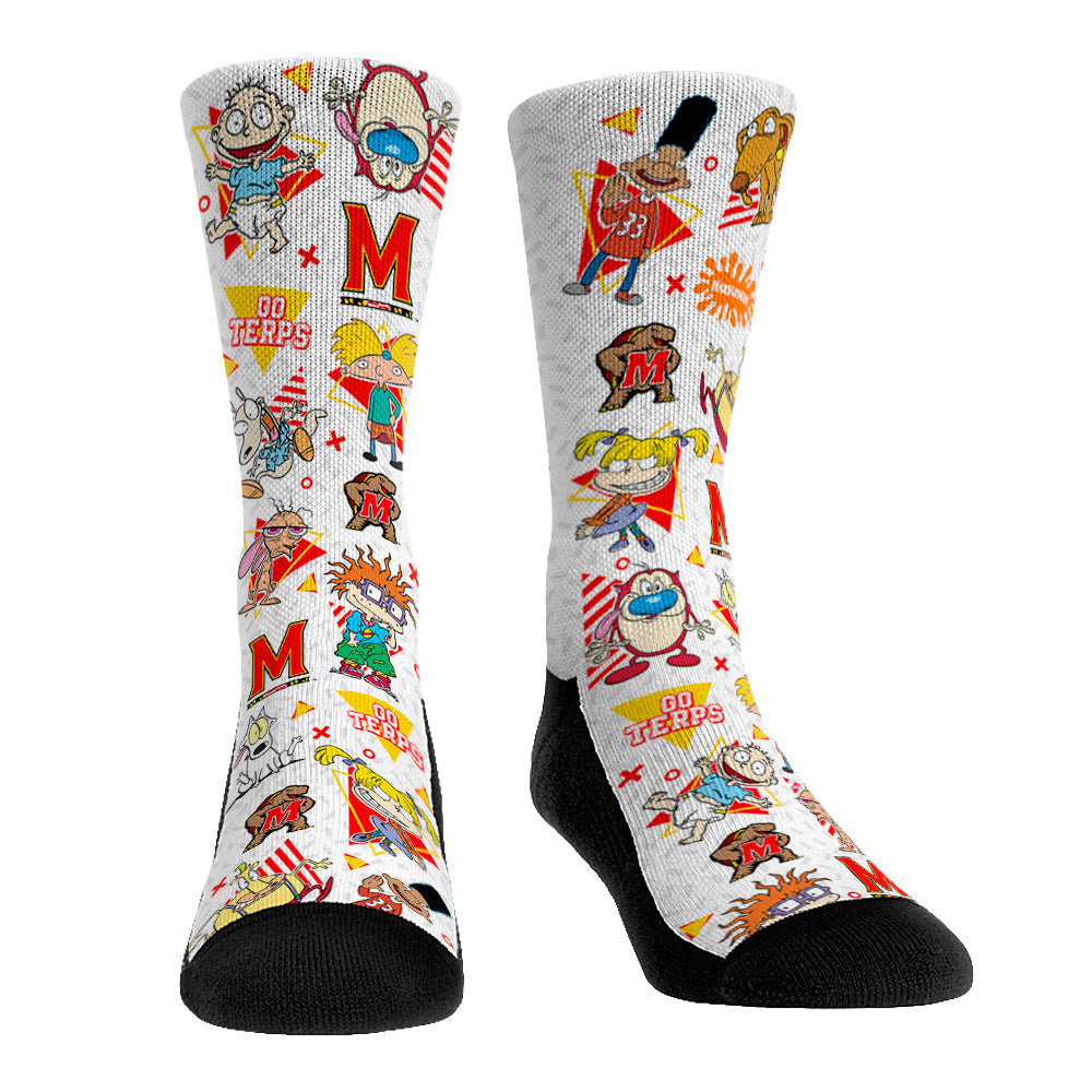 Maryland Terrapins - 90's Nickelodeon Characters All-Over
