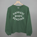 Happiest When Reading (White)