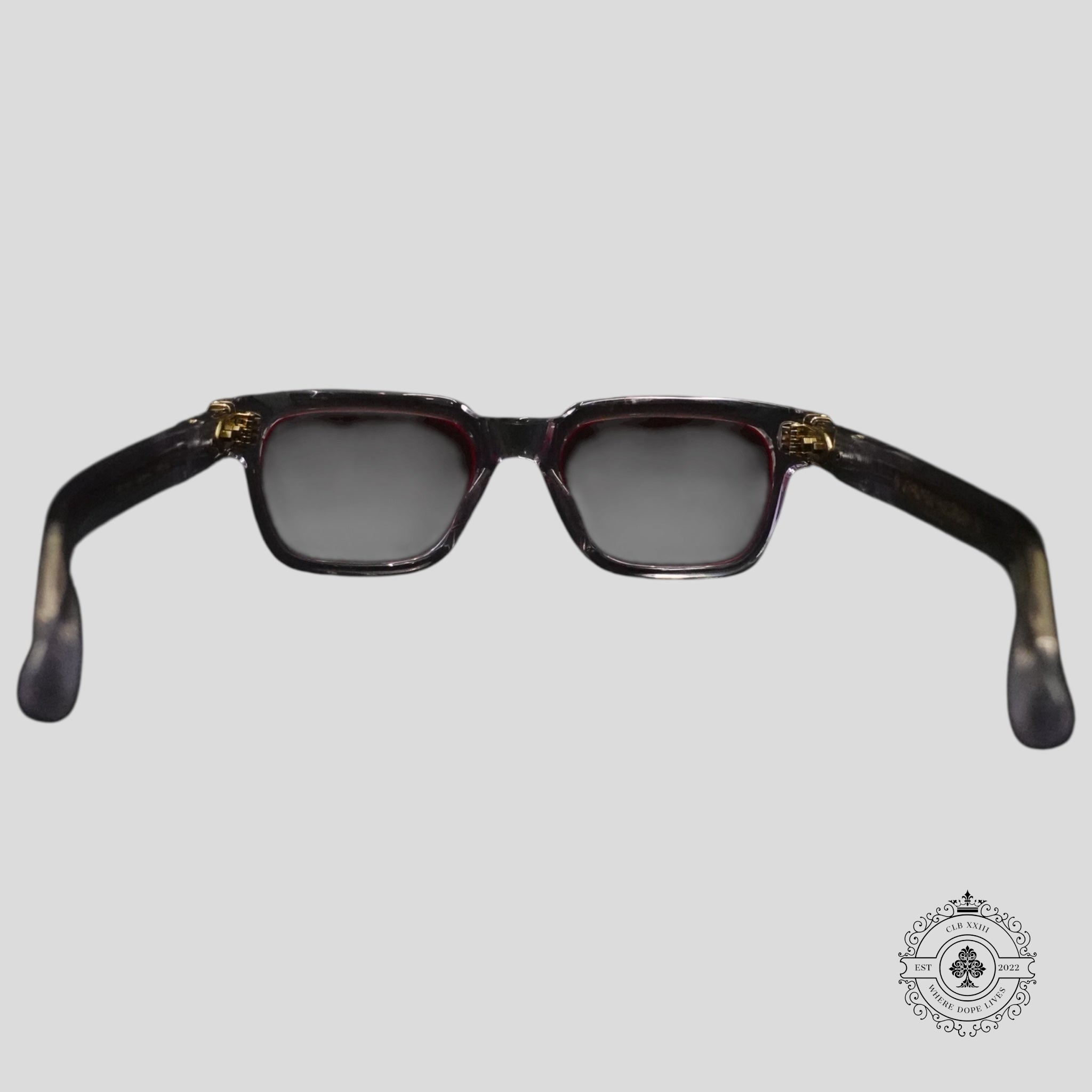 Chrome Hearts Pen 15 Glasses in Clear/Gold