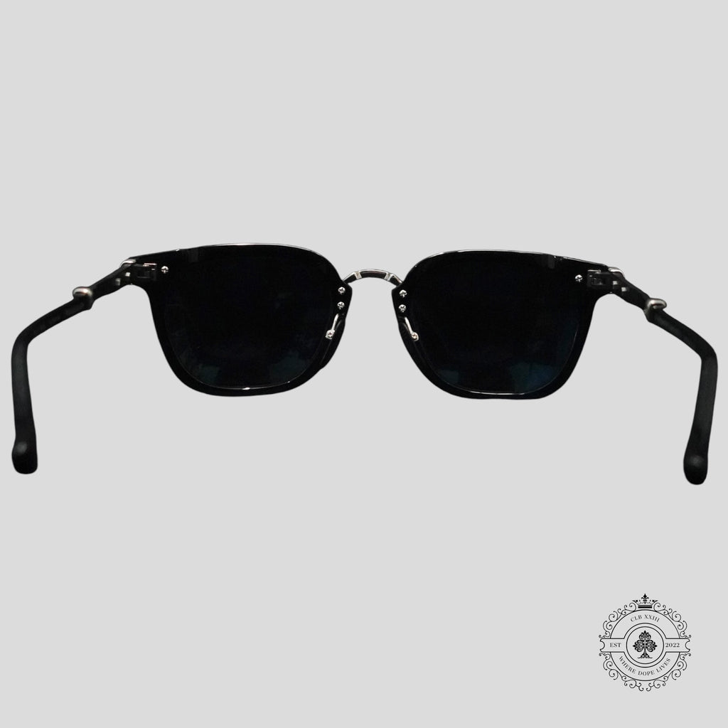 Chrome Hearts Titanasluvr Glasses in Black/Silver