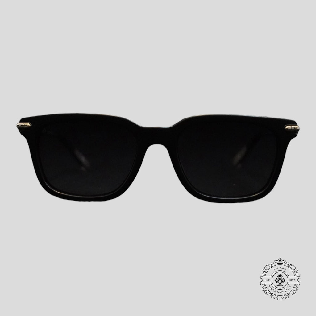 Chrome Hearts Tresticles Glasses in Matte Black/Silver