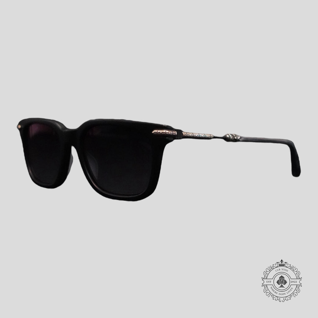 Chrome Hearts Tresticles Glasses in Matte Black/Silver