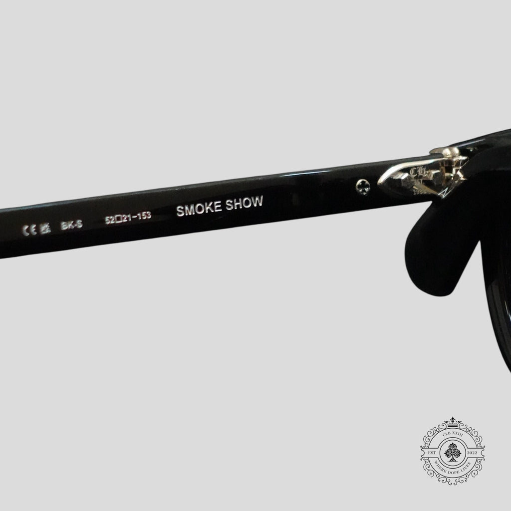 Chrome Hearts Smoke Show Glasses in Black/Silver