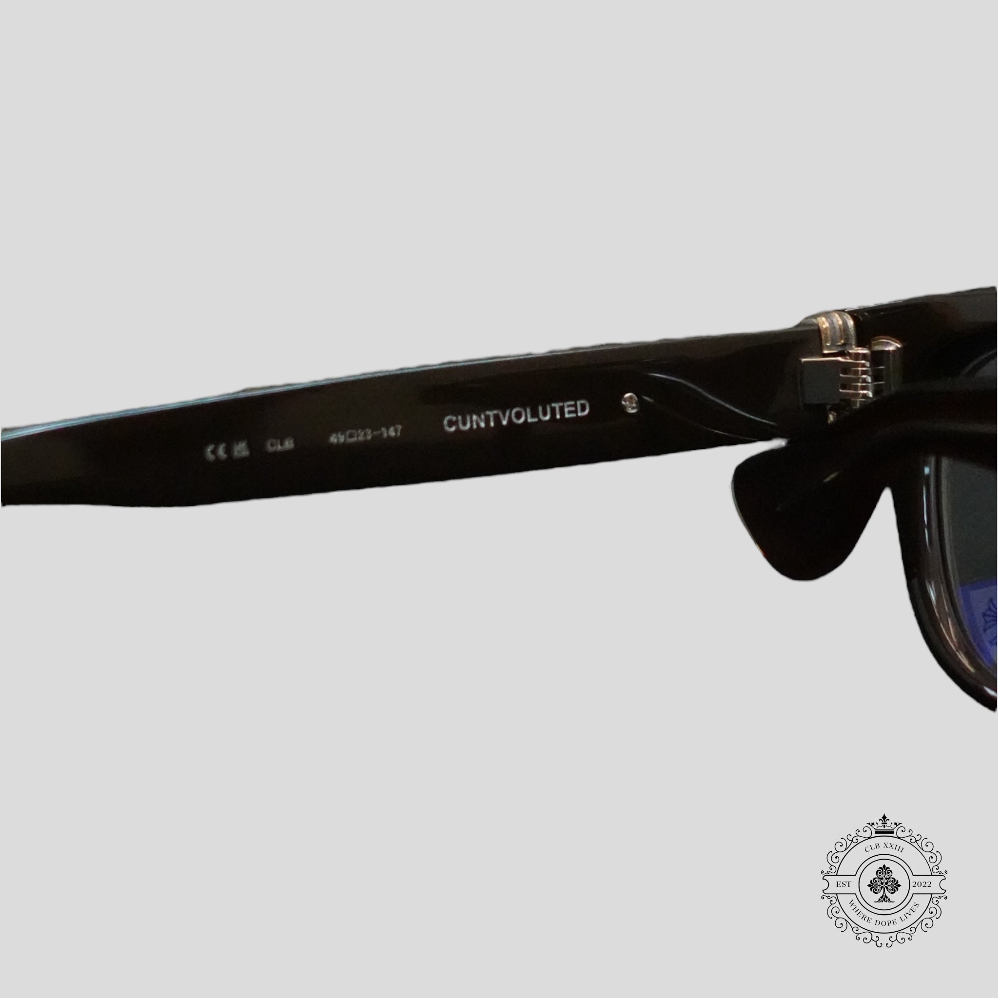 Chrome Hearts Cuntvoluted Sunglasses in Brown/Silver