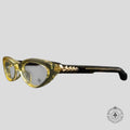 Chrome Hearts Blaster-a Glasses in Tortoise Shell/Gold