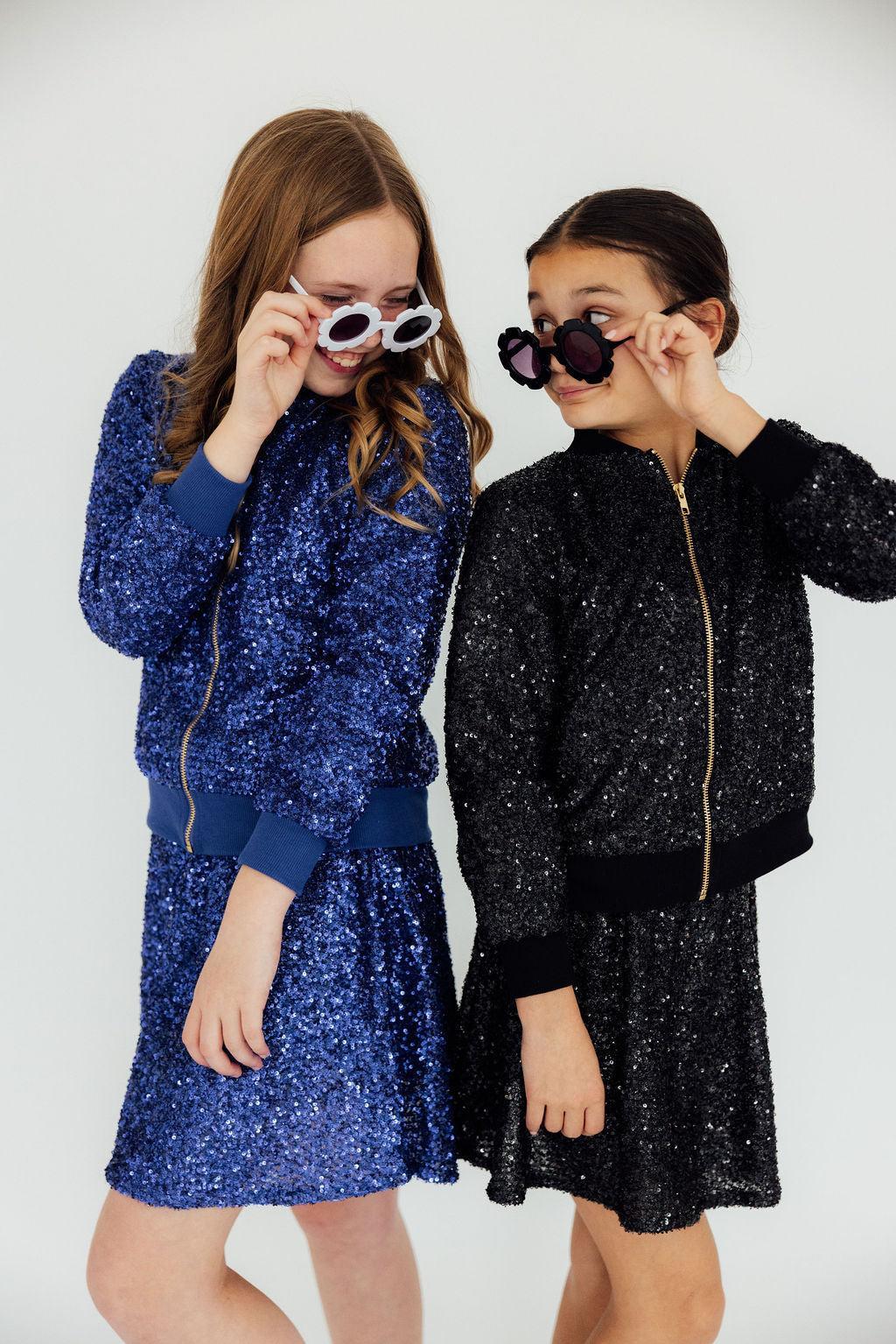Royal Blue Sequin Jacket