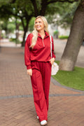 Butter Soft Pants, Maroon