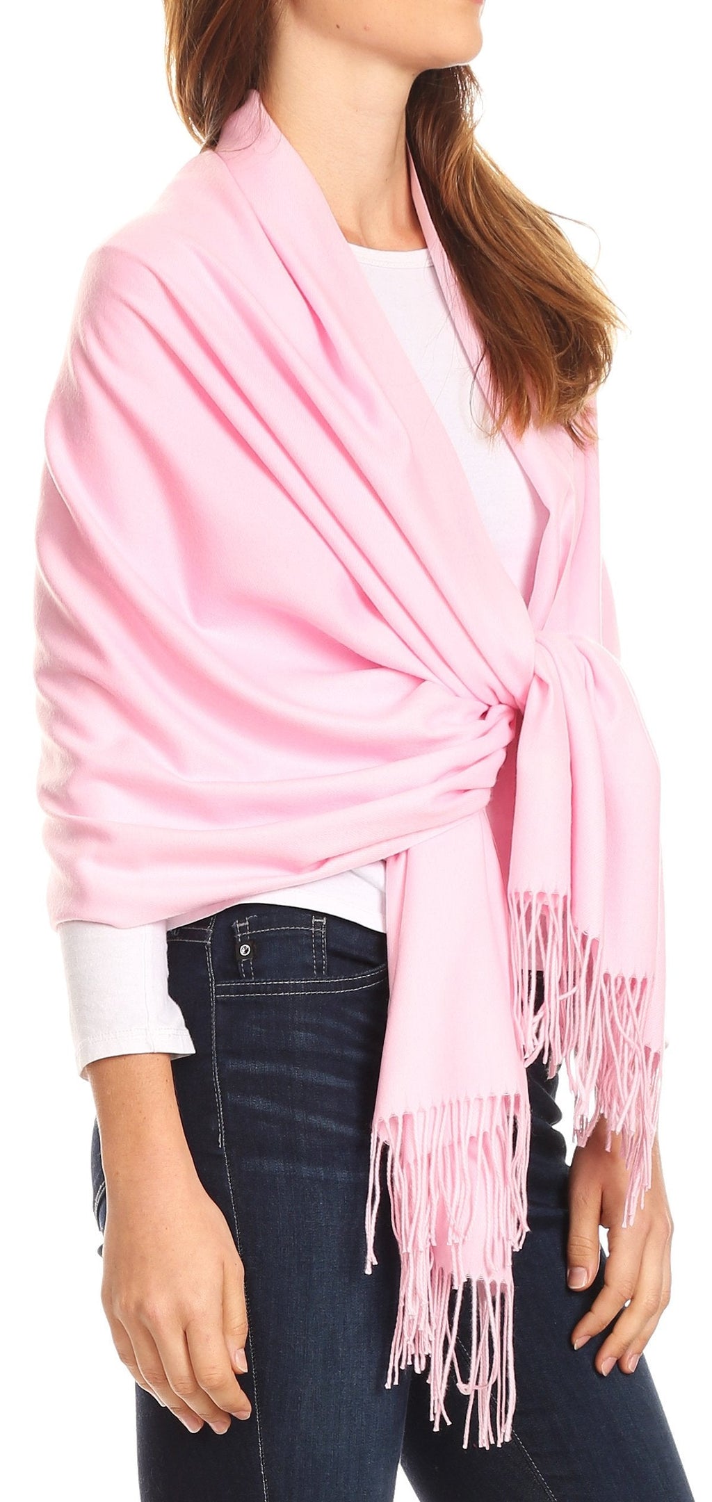Sakkas Iris Warm Super Soft Cashmere Feel Pashmina Shawl Wrap Scarf for Women - Weddings, Festivals, Travel & Daily Wear