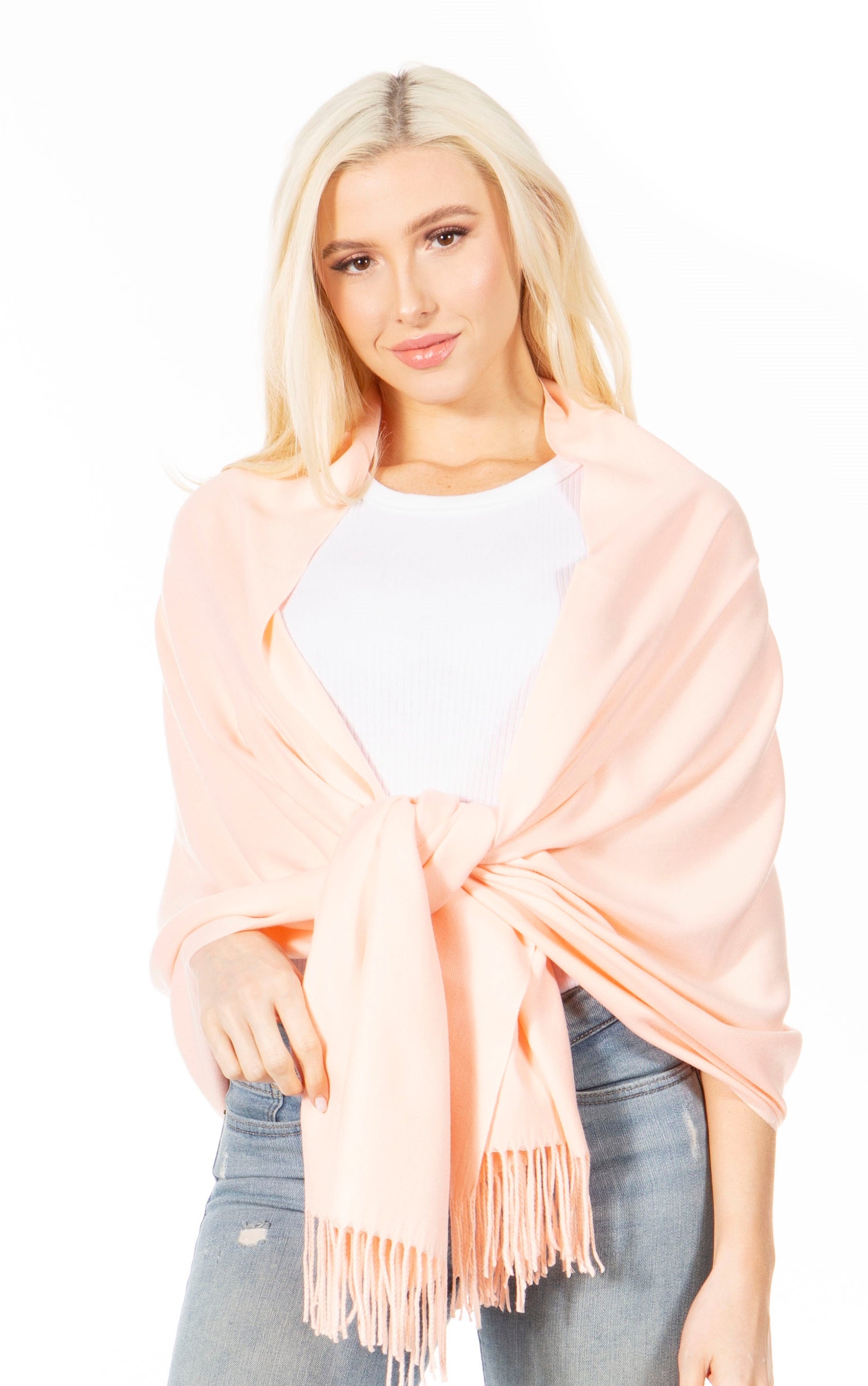Sakkas Iris Warm Super Soft Cashmere Feel Pashmina Shawl Wrap Scarf for Women - Weddings, Festivals, Travel & Daily Wear