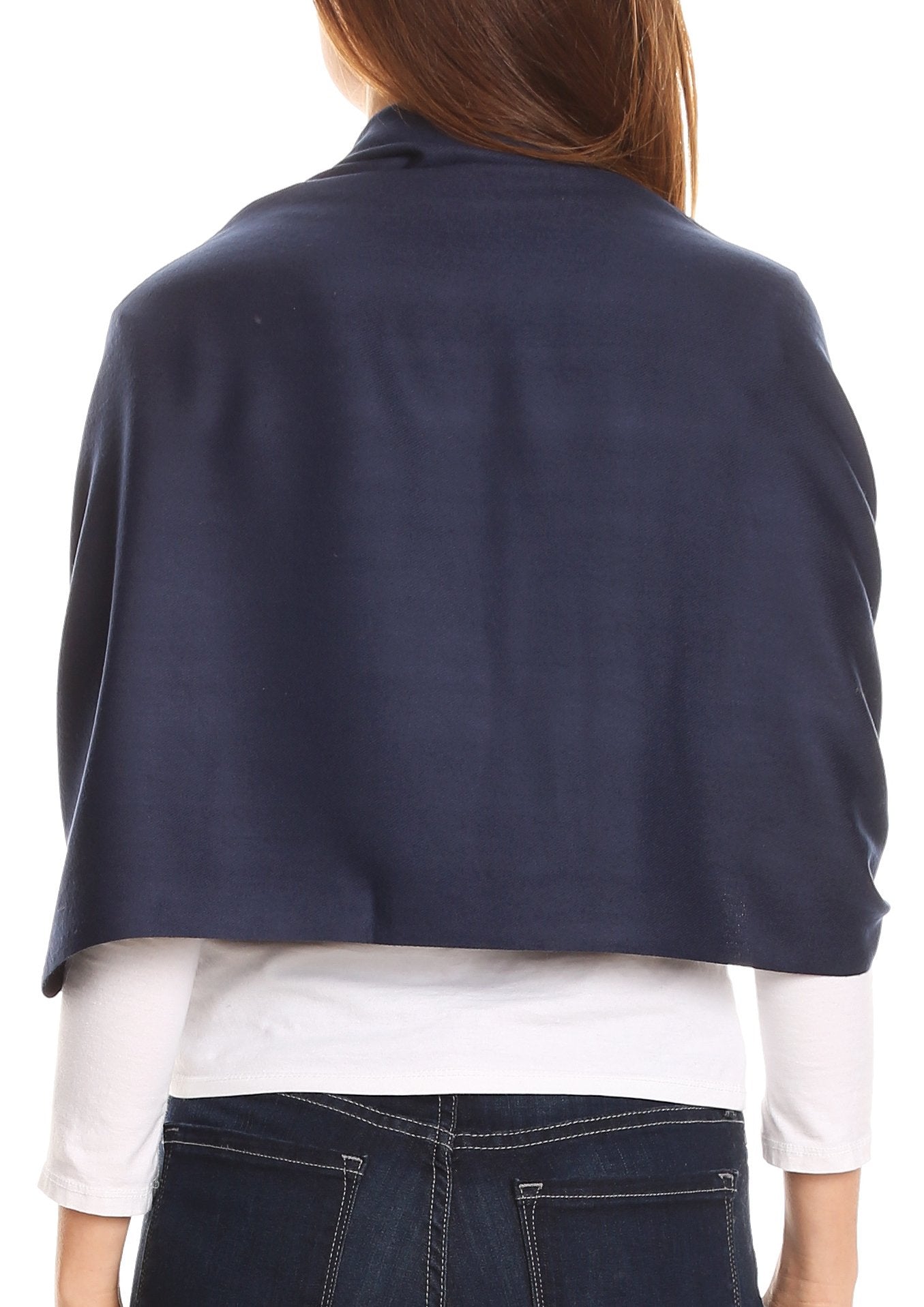 Sakkas Iris Warm Super Soft Cashmere Feel Pashmina Shawl Wrap Scarf for Women - Weddings, Festivals, Travel & Daily Wear