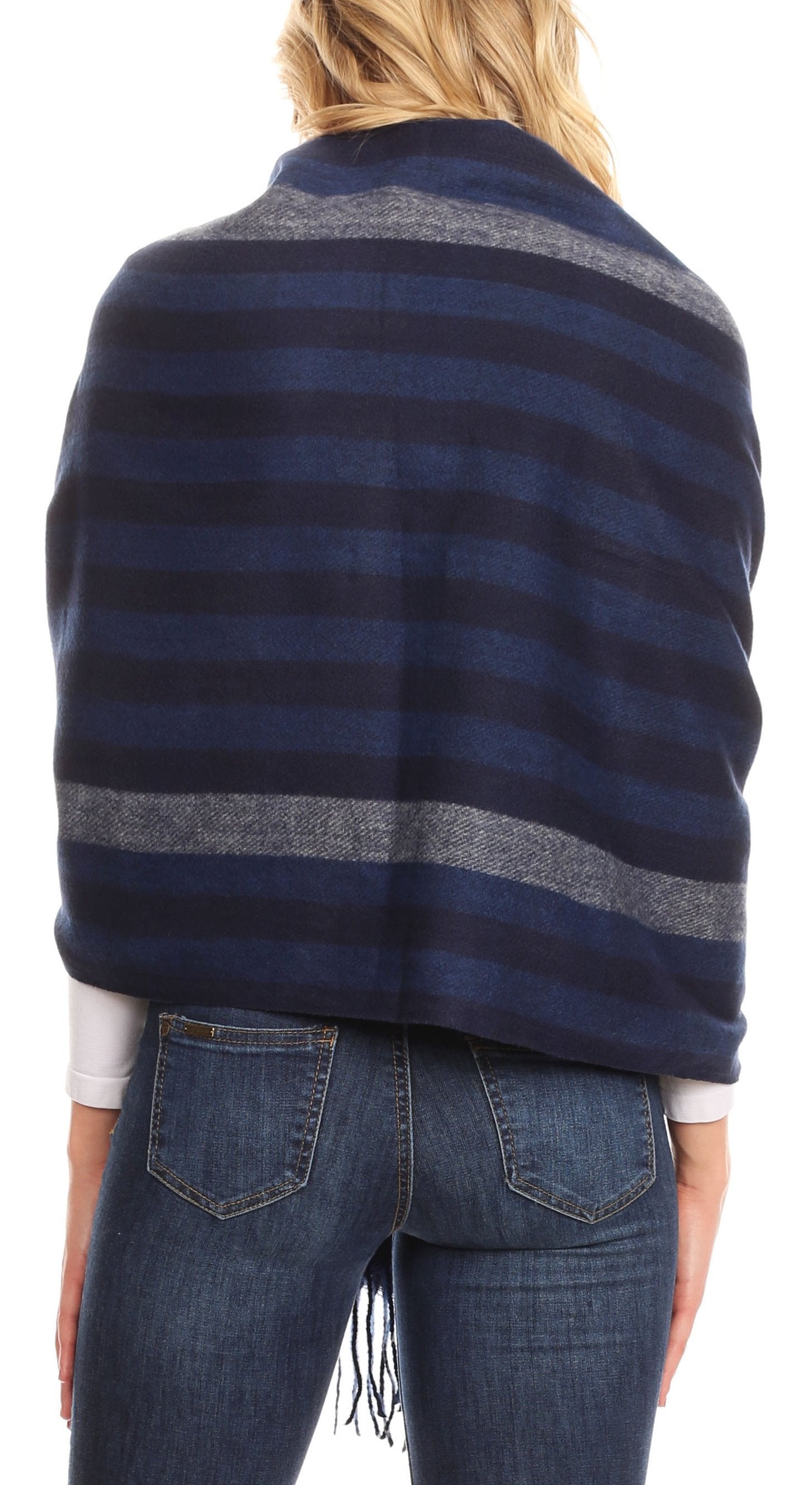 Sakkas Iris Warm Super Soft Cashmere Feel Pashmina Shawl Wrap Scarf for Women - Weddings, Festivals, Travel & Daily Wear