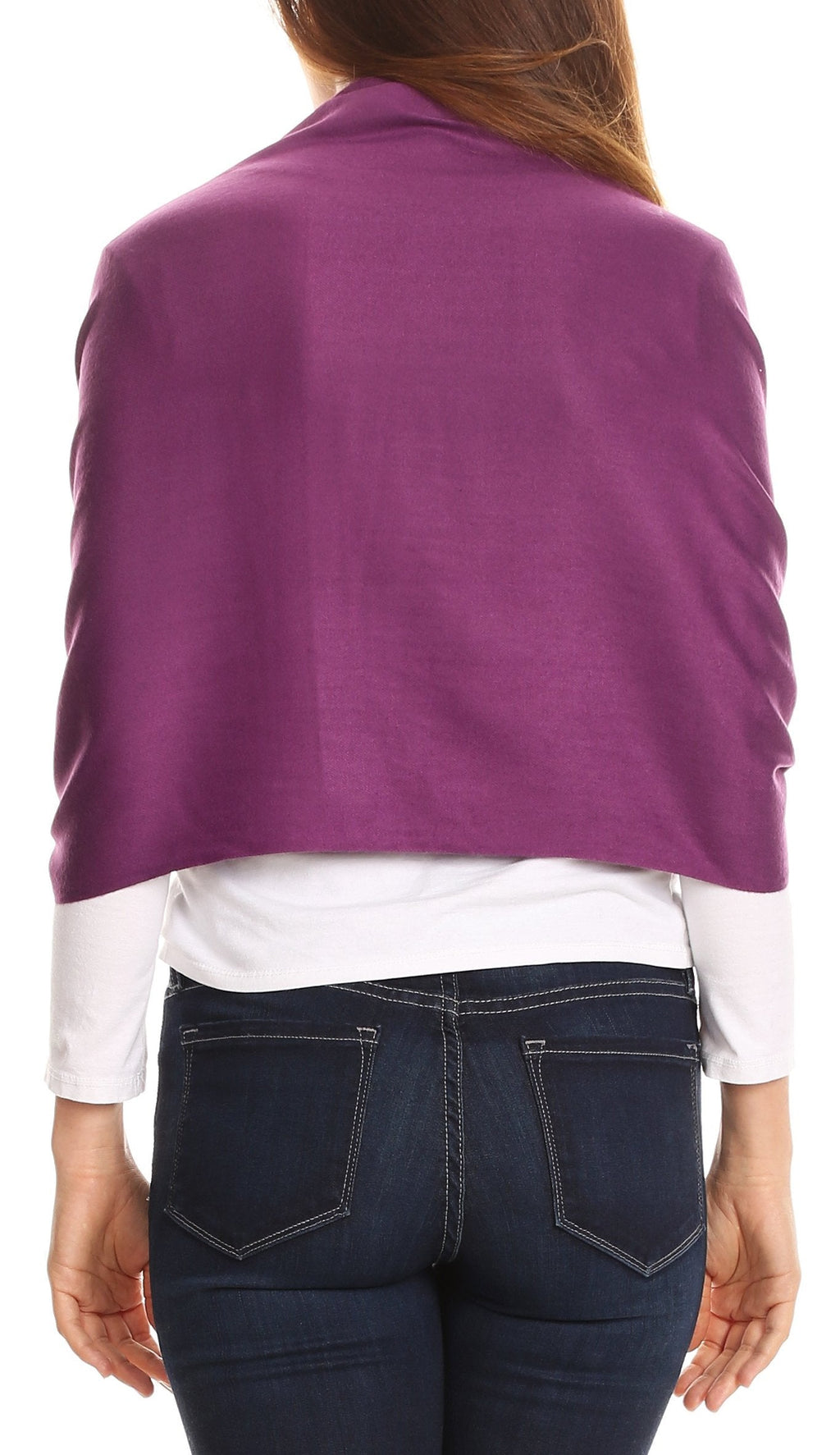 Sakkas Iris Warm Super Soft Cashmere Feel Pashmina Shawl Wrap Scarf for Women - Weddings, Festivals, Travel & Daily Wear